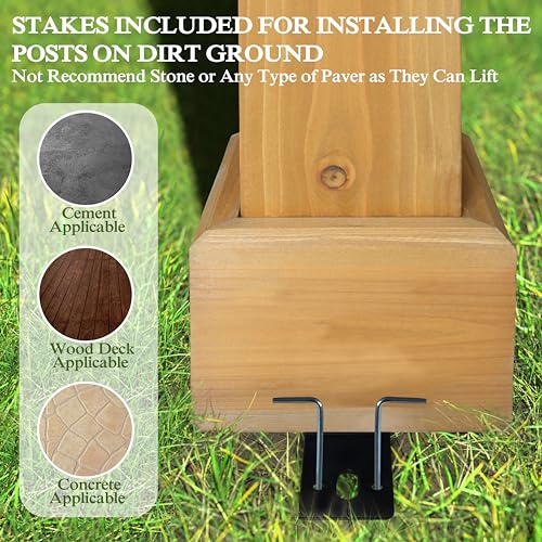 VEIKOU 8’x5’ Grill Gazebo, Patio Gazebo with Hardtop Metal Roof, Rainwater Drainage, Wood Frame, BBQ Gazebo for Barbecue, Backyard, Garden, Rustic VEIKOU