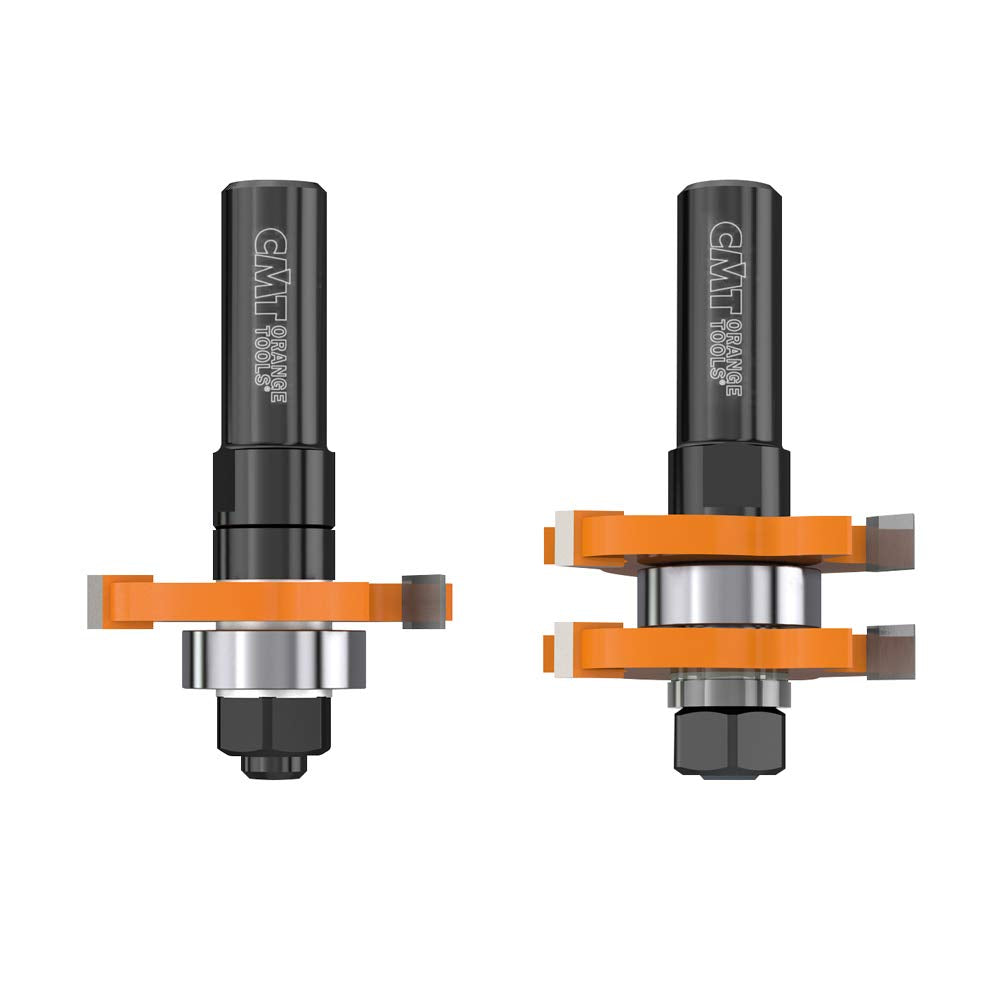 CMT 800.626.11 2-Piece Tongue & Groove Set, 1/2-Inch Shank CMT