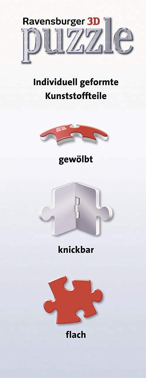 Ravensburger Volkswagen T1 Campervan 3D Jigsaw Puzzle - 162 Pieces | Precision Fit with Easy Click Technology | Engaging Toy for Kids & Adults | Durable Displayable Model Ravensburger