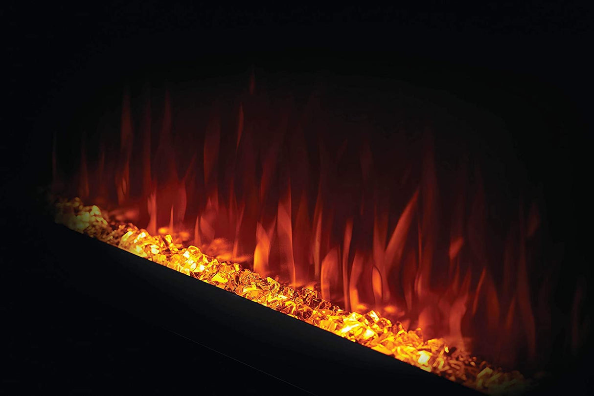 Napoleon Purview 60 inch Wall Mount Electric Fireplace - Black, NEFL60HI Napoleon