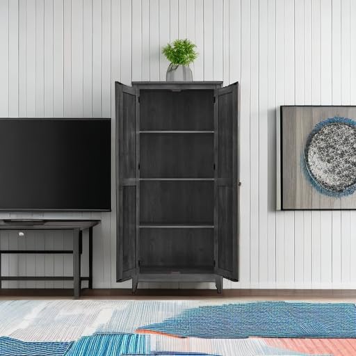 SystemBuild Evolution Farmington 31.5" Wide Storage Cabinet - Rustic Gray SystemBuild Evolution