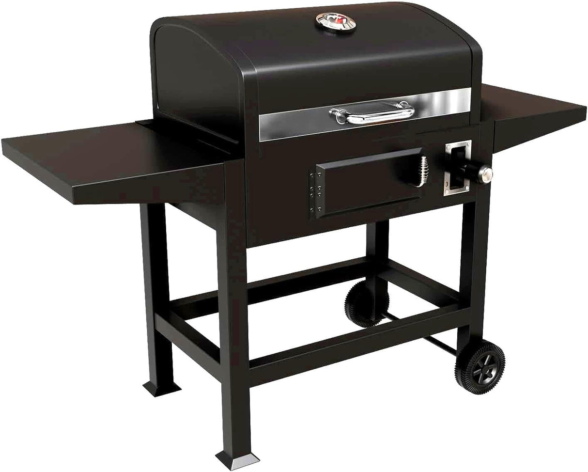Gas One Charcoal Grill – 24-inch BBQ Charcoal Grill – Charcoal Smoker with Multiple Tier Heat Control – Outdoor Grill for Camping, Picnic, Patio, Backyard Barbecue, Outdoor Cooking Gas One