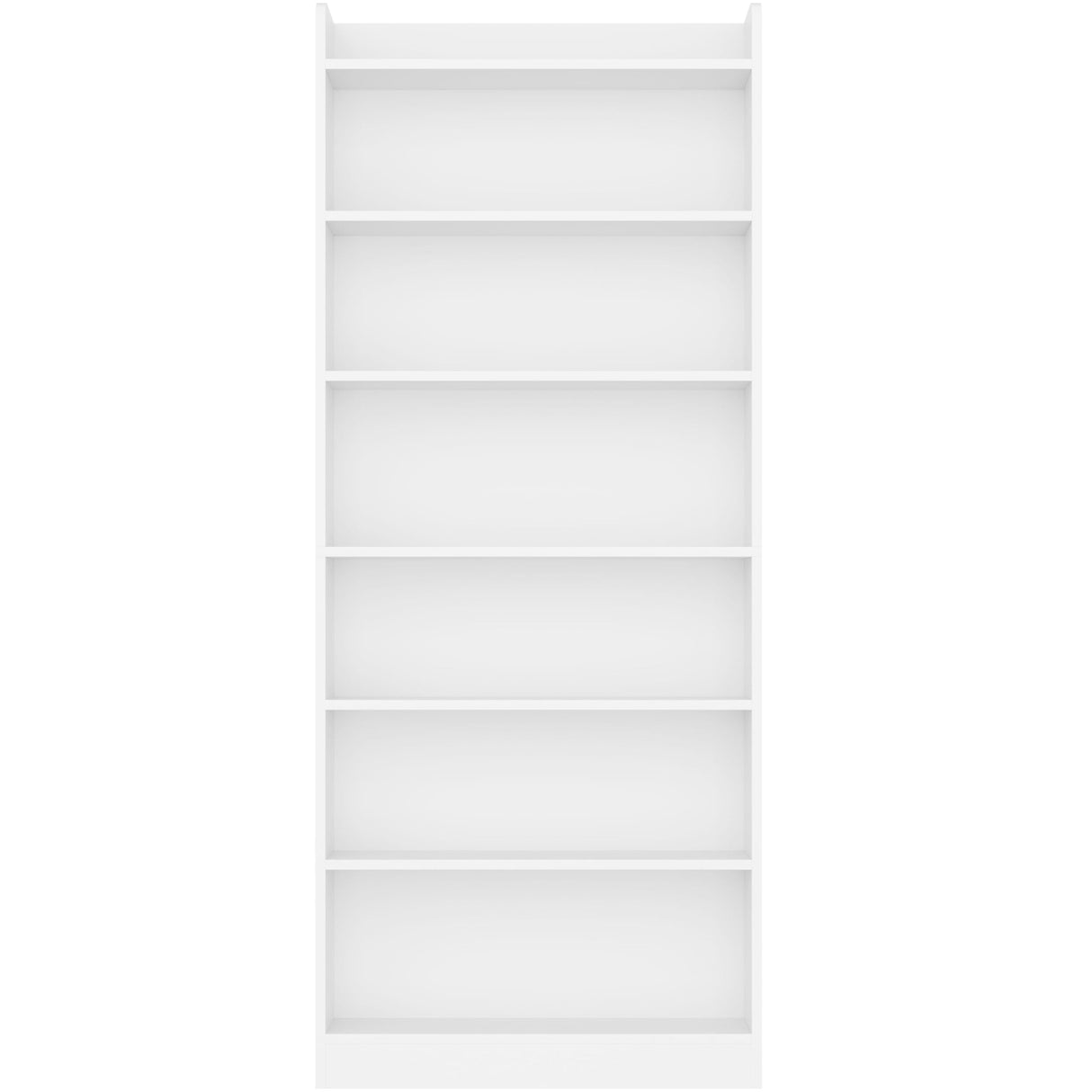 Yaheetech 7-Tier Open Bookcase and Bookshelf, Modern Simple Floor Standing Display Storage Shelves with Top Open Compartment for Home Office, Study, Living Room - White Yaheetech