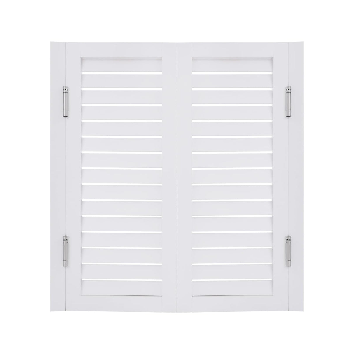 Undercat Swinging Door Cafe Doors, Solid Wood Partition Door, Two-Way Saloon Doors, Half-Waist Dividing Doors for Hallway Porch Kitchen Bar Pub Entrance Partition, 33.46 * 35.43 in, White Undercat
