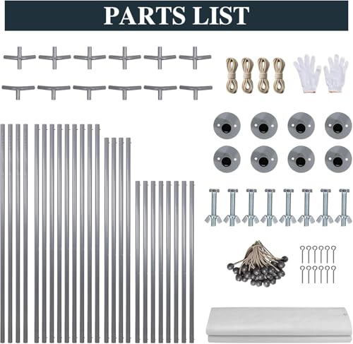 Shintenchi Portable Garage Canopy,10x20 FT Heavy-Duty Design Carport,Carport Canopy with Side-Opening Removable Door & Roll-Up Window,Portable Car Port for Car, Truck, Boat,White Shintenchi