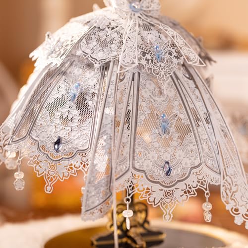 MU 3D Metal Puzzles for Adults Building Flowery Wedding Dress, Miniature Metal Model Kits Assembling, Birthday Bridal Gift DIY Toys Wedding Decoration Desk Decor Confidante Girlfriend Presents