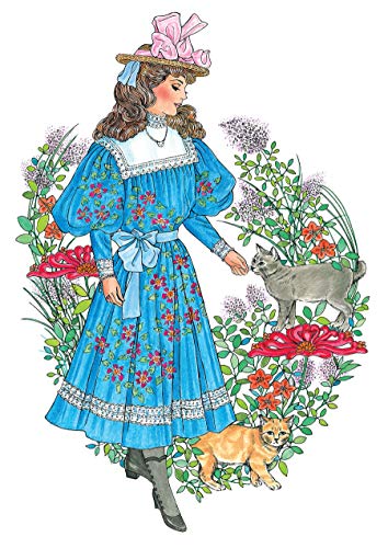 Dover Creative Haven Art Nouveau Fashions Coloring Book Dover Publications