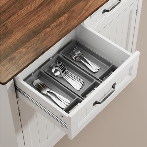 Bealife 32" Buffet Cabinet, Kitchen Island with Storage, Coffee Bar Cabinet with 2 Drawers and Adjustable Shelf, Kitchen Storage Cabinet for Dining Room, Living Room, Entryway (Retro) Bealife