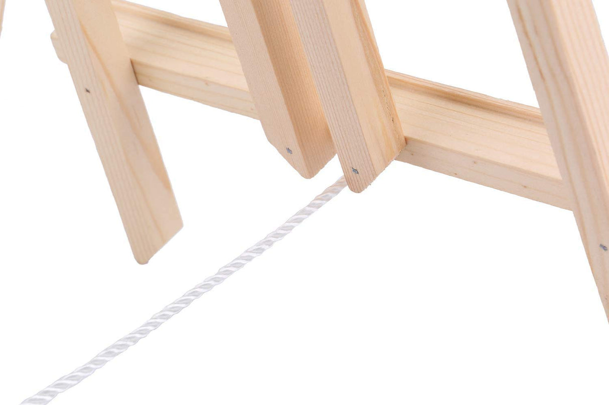 Tosnail 6 Pack 16" Art Easel Stand Tabletop Wooden Display Stand Photo Holder Display Stand for Artist, Students, Adults, Kids Painting Tosnail