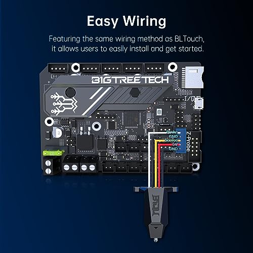 BIQU MicroProbe V2.0 Bed Leveling Sensor kit 3D Printer Auto Leveling Tool with High Precision High Quality Metal Probe Suitable for B1 BX H2 Ender-3 RatRig VC3 Voron 2.4 BIQU