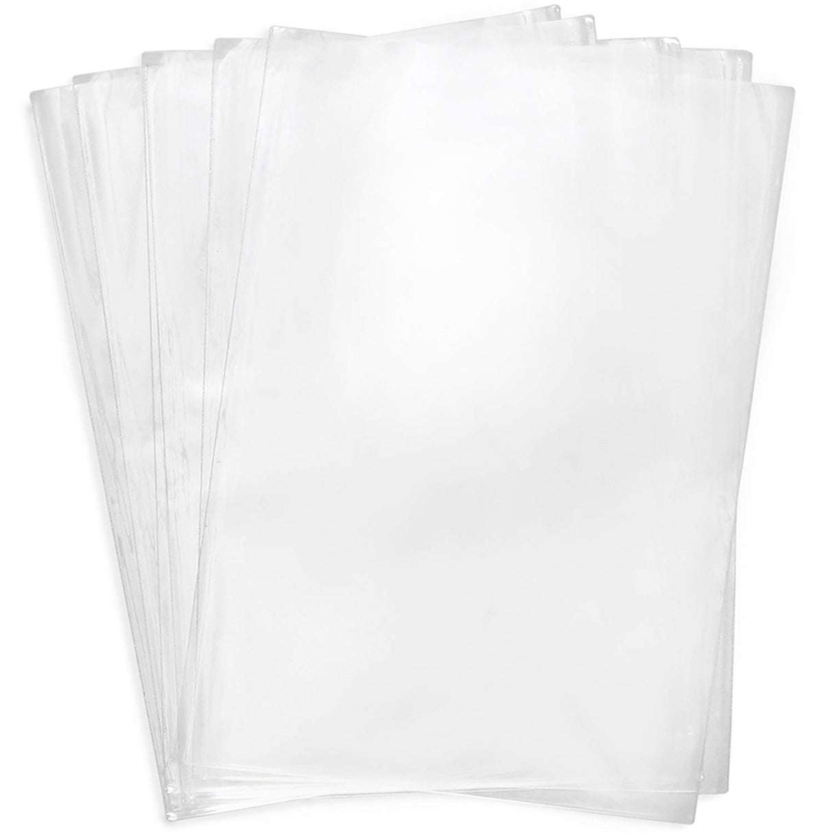 Shrink Wrap Bags,100 Pcs 7x10 Inches Clear PVC Heat Shrink Wrap for Packaging Soap,Book,Bath Bombs, Film DVD/CD, Candles,Bottles and Homemade DIY Projects Morepack
