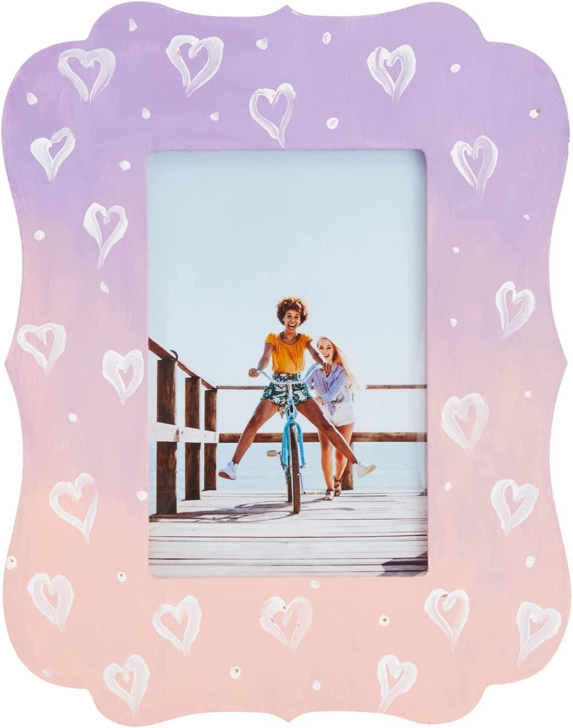 6-Pack Unfinished Wood Picture Frames, Holds 4X6" Photos Wooden Photo Frame DIY Crafts WoodArtSupply