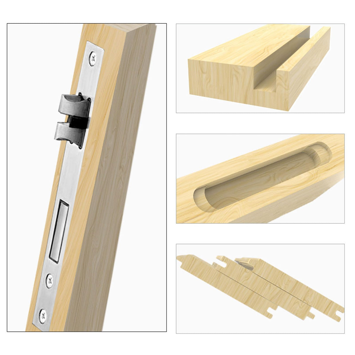 Wood Trimmer Router Base, 2 in 1 Compact Wood Palm Router Base Router Slotting Bracket for Carbinet Closet Furniture, Suitable for Inside Diameter 65mm Trimming Machine Luqeeg