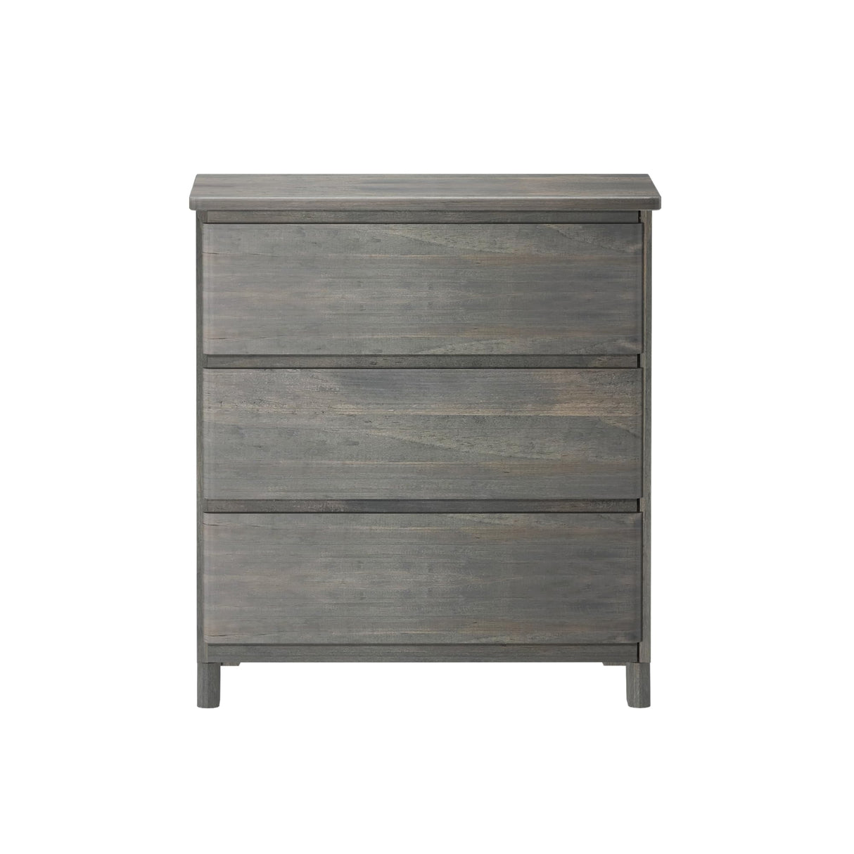 Max & Lily Modern Farmhouse, 3 Drawer Dresser, Driftwood Max & Lily