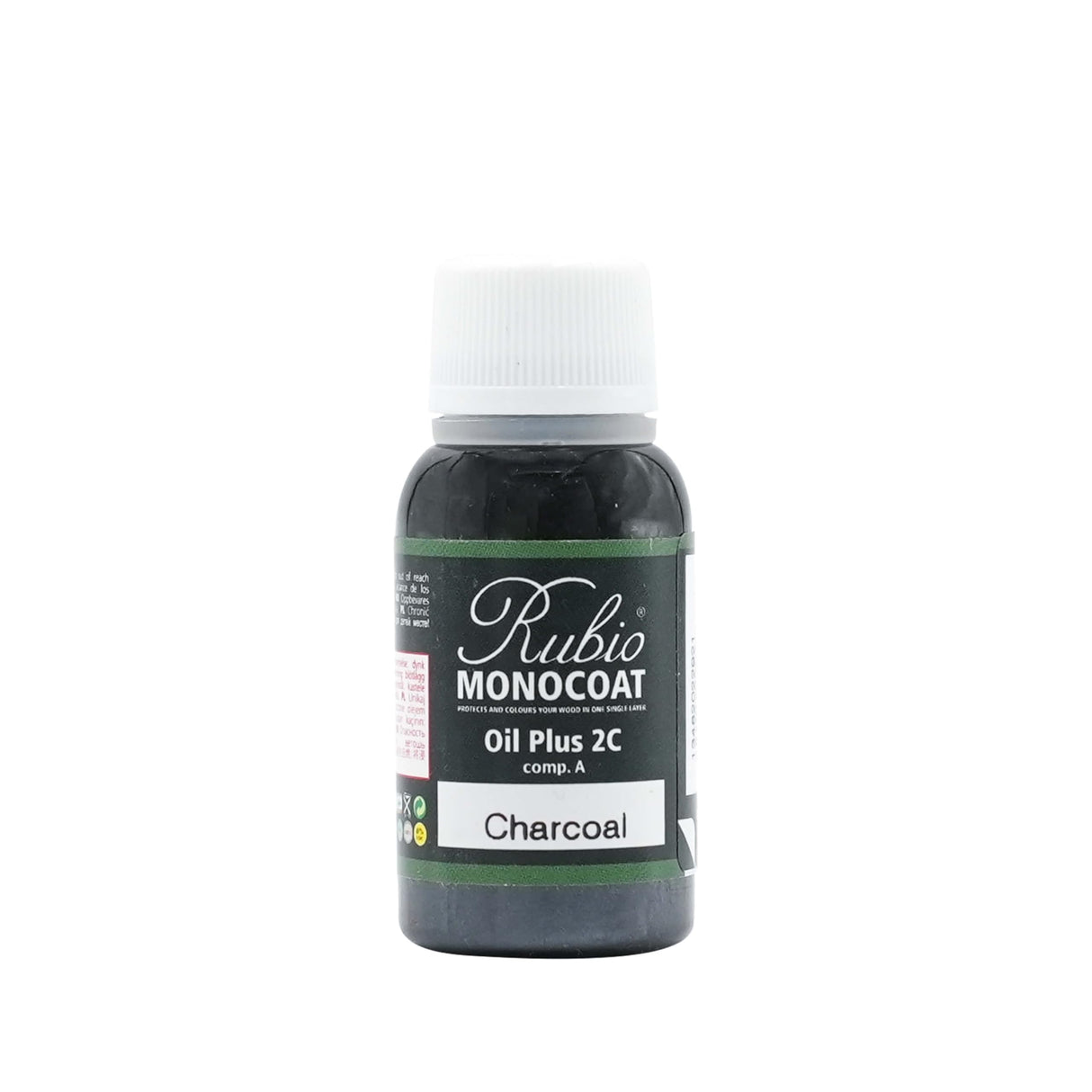 Rubio Monocoat Wood Stain & Finish Sample - Castle Brown | Oil Plus Part A | Quick-Dry, Eco-Friendly Linseed Wood Oil for Indoor Use | Ideal for Sampling Oil Plus 2C & Touch Ups | 20 mL Rubio Monocoat
