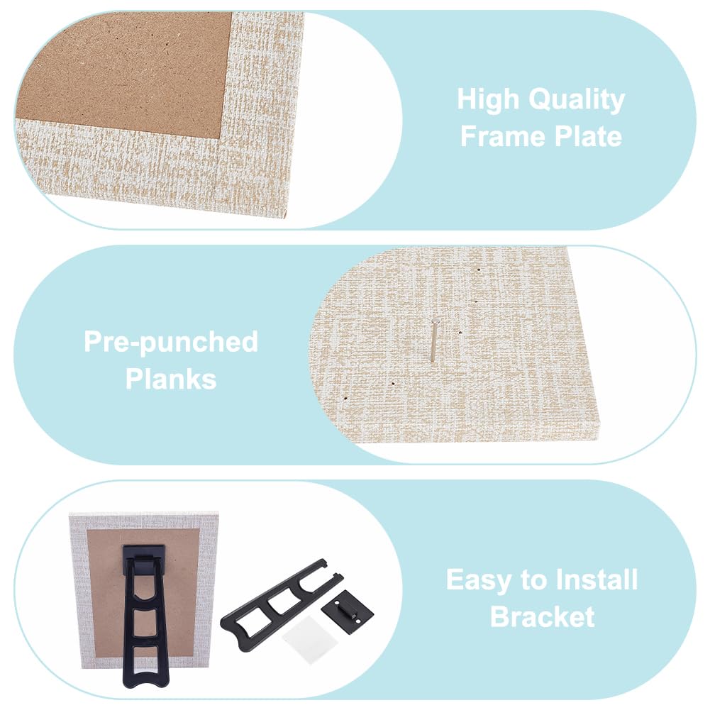 WEBEEDY DIY Daisy String Art Kit for Adults Beginners, Plumeria Flowers Nail String Craft Kit, Include All Accessories Creative Craft Kits Home Wall Decorations Unique Gift for Wedding WEBEEDY