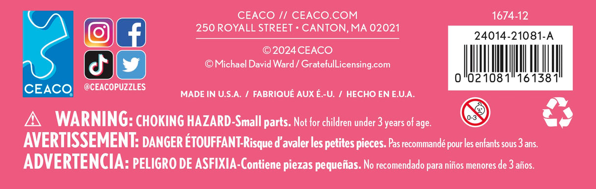 Ceaco - Holiday - Polar Portrait - 100 Piece Jigsaw Puzzle Ceaco