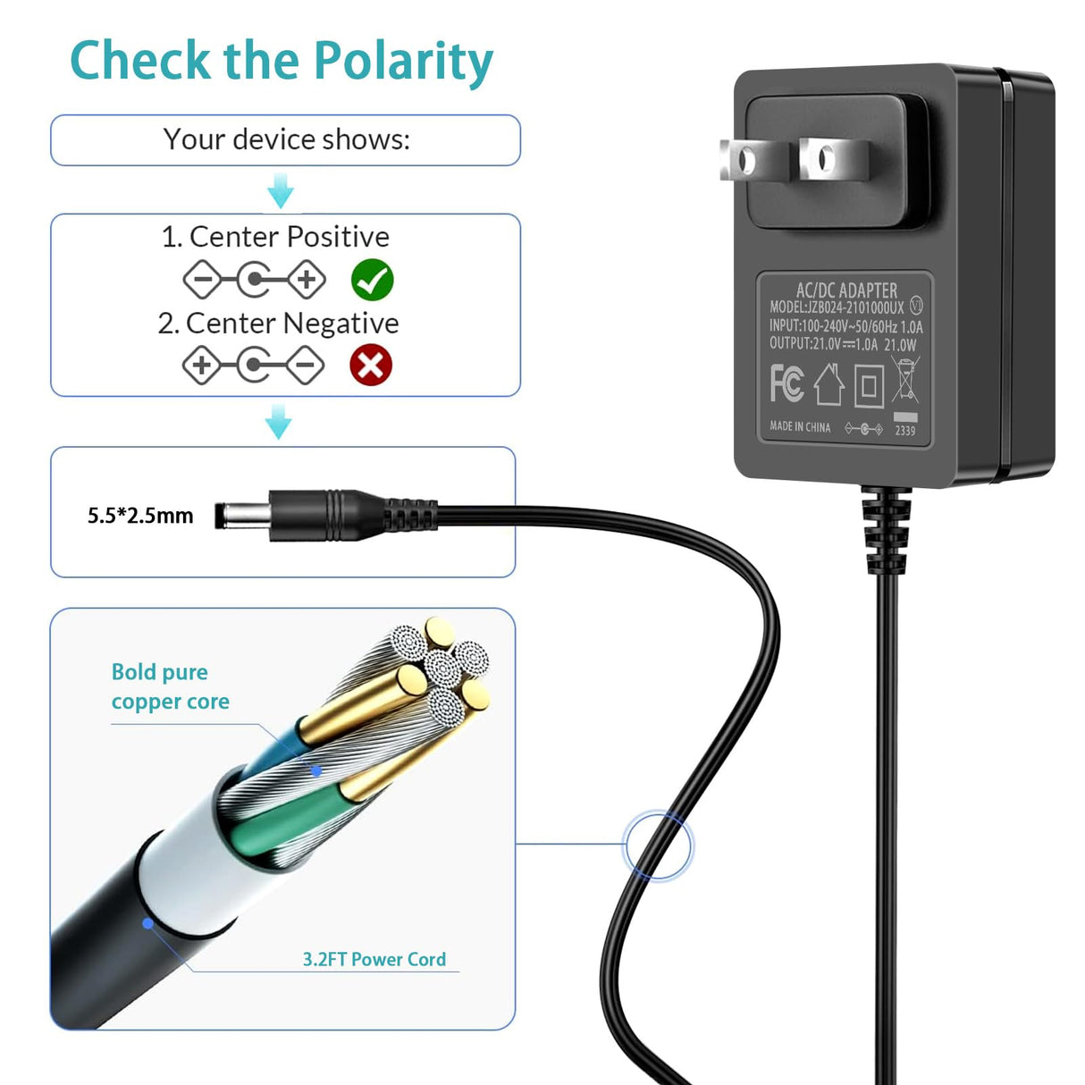 21V 1A Mini Chainsaw Battery Charger, Power Tools Lithium Battery Charger, Replacement for Mini Chain Saw Power Charger. Mareisa