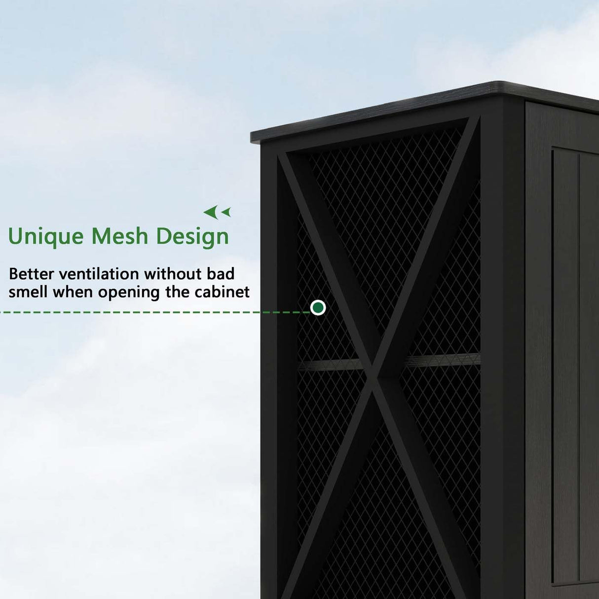 GERDIOEB 55-75 Gallon Aquarium Stand with Power Outlets - Heavy Duty Metal Fish Tank Stand with Cabinet for Fish Tank Accessories Storage, Reptile Terrarium, 860 lbs Capacity, Black GERDIOEB