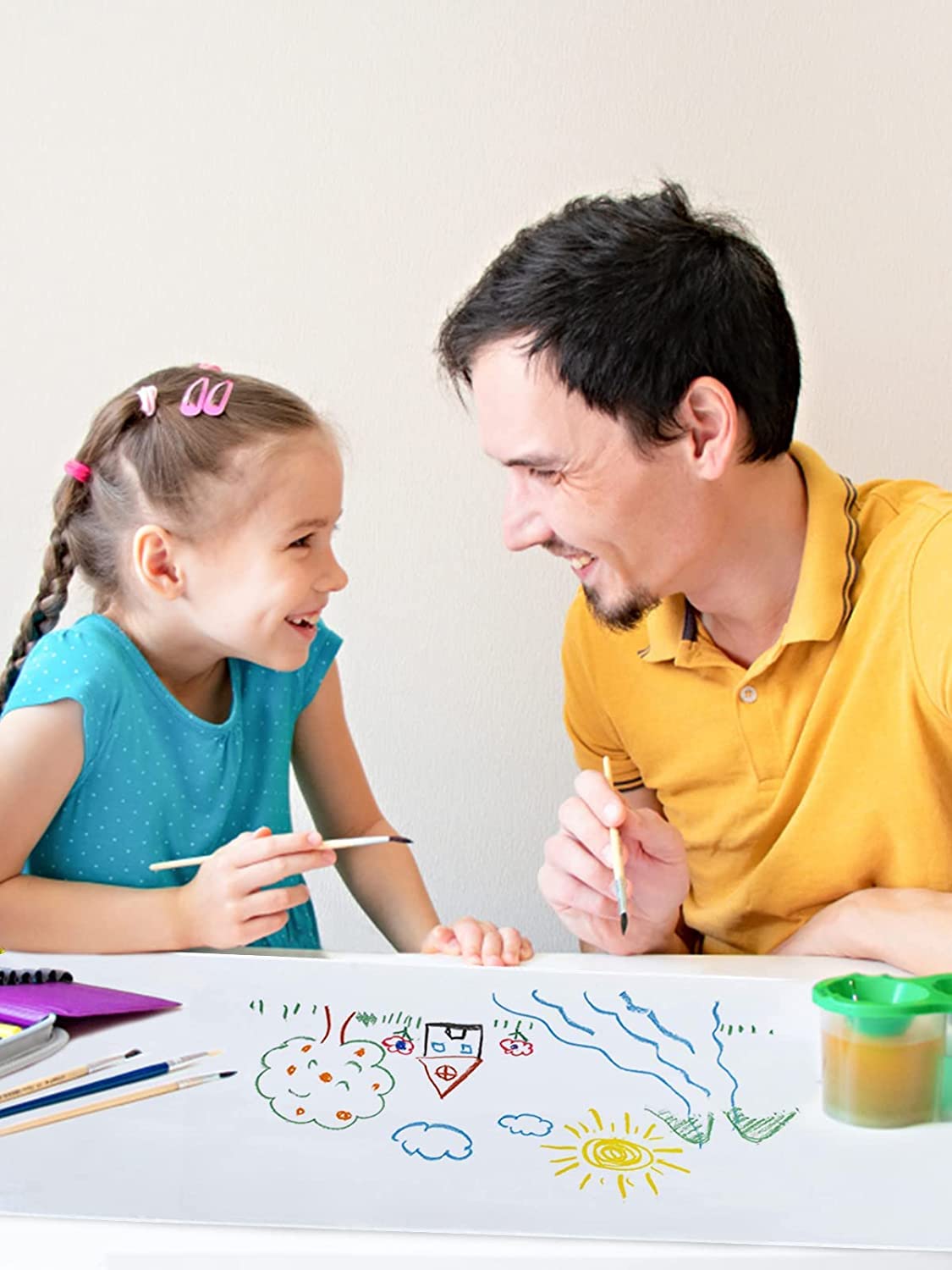 2 pack 2x4 ft Polyester Oxford Blank Banners, White Banner Signs with Hanging Ropes, DIY Sublimation Vinyl Blank Banners for Birthday Party Wedding Christmas Thanksgiving Indoor Outdoor Display Alphatool