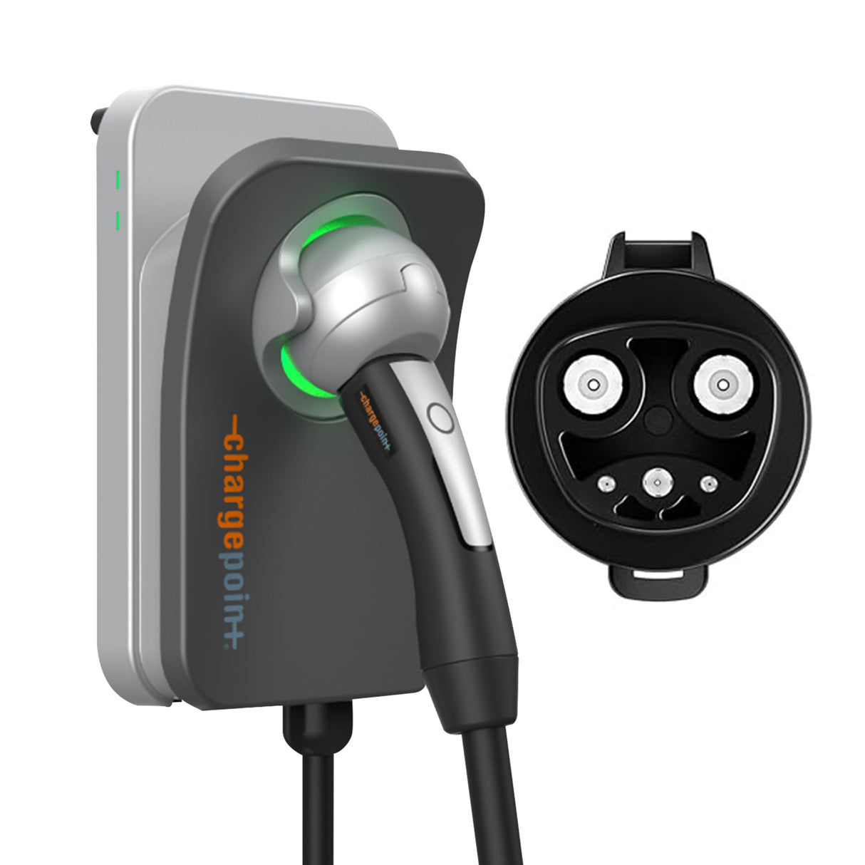 ChargePoint HomeFlex Level 2 EV Charger NACS, Hardwire Electric Car Charger Compatible with Tesla ChargePoint