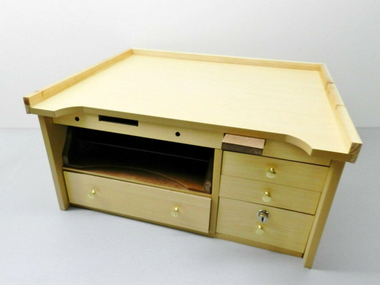 Jewelers Bench Work Table Top Jewelry Repair Watch Hobby and Craft Bead Workbench JTS