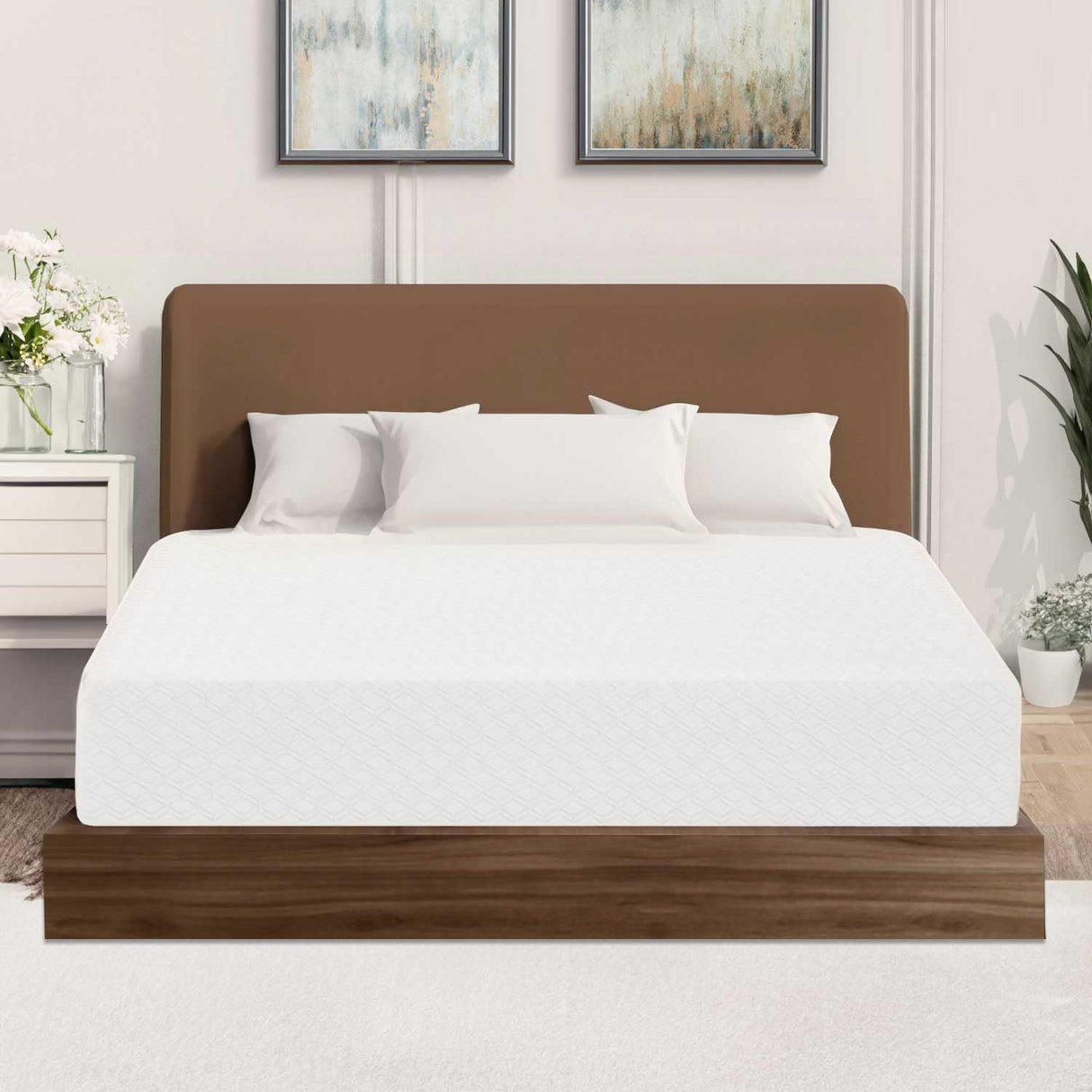 NEO SLEEP 10 Inch Full Cooling Gel Memory Foam Medium Firm Mattress Cool Sleep Pressure Relief CertiPUR-US Certified Mattress-in-a-Box Kids and Adults No Fiberglass (Full, 10 in) NEO SLEEP