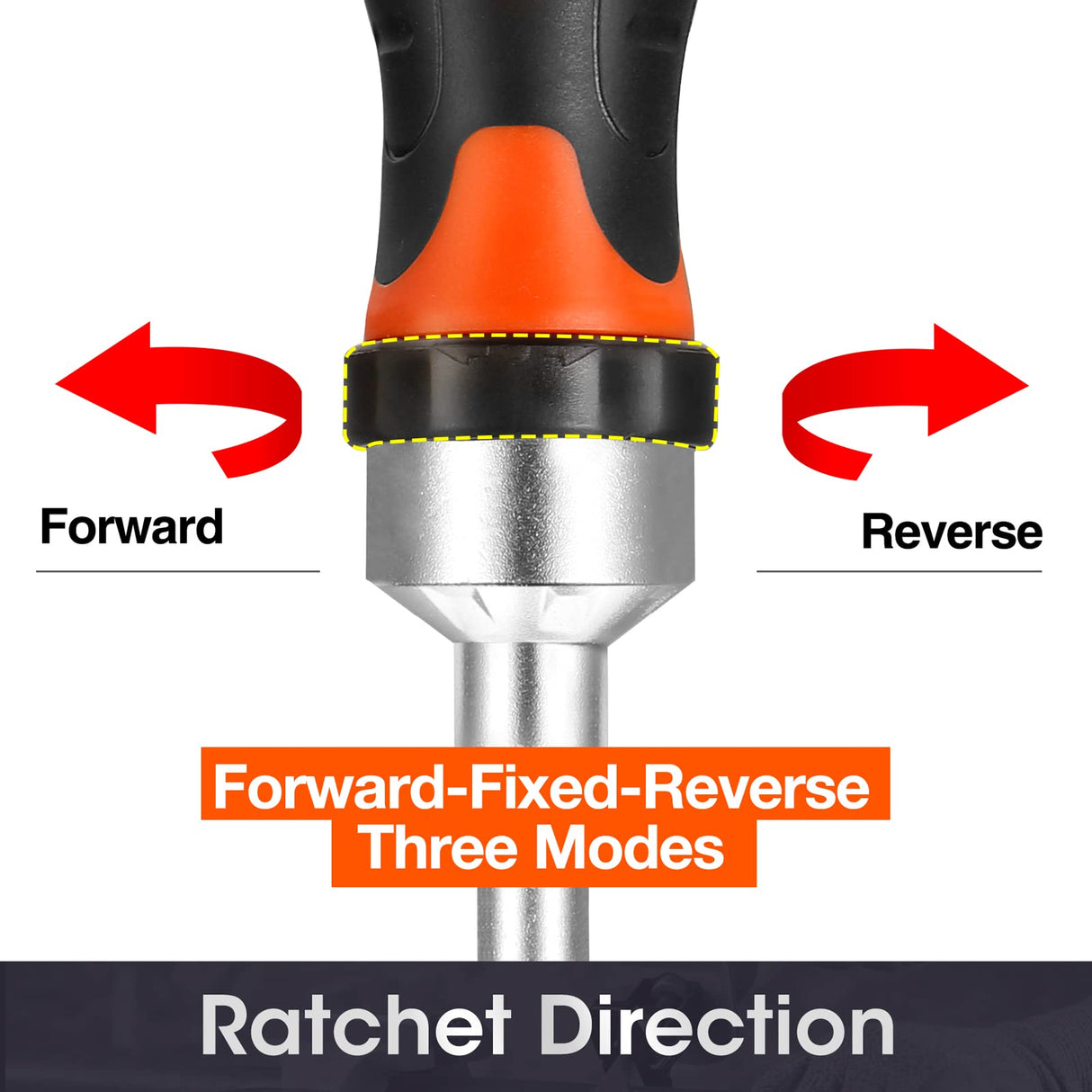 ValueMax 13-in-1 Multi-bit Ratcheting Screwdriver Set Tool All in One, Portable Multi-purpose Ratchet Screw-driver, Slotted/Philips/Torx/Square ValueMax