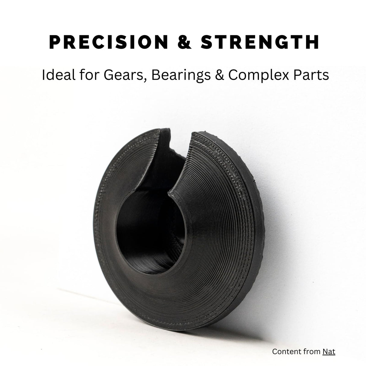 Siraya Tech Fibreheart PPA 3D Printing Filament - High Performance Polyphthalamide Nylon, Extreme Strength & Heat Resistance for Industrial & Engineering Applications - 1kg (2.2lbs) 1.75mm Siraya Tech