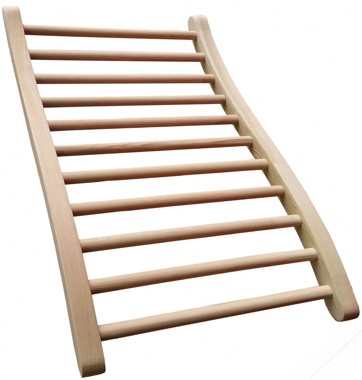 LTCCDSS Sauna Backrest Canadian Hemlock | S-Shape Design - Slip-Resistant - Non-Toxic - Comfortable - Sauna Accessories Kit Apply to Barrel or Infrared Sauna (20.5 in * 13 in) LTCCDSS
