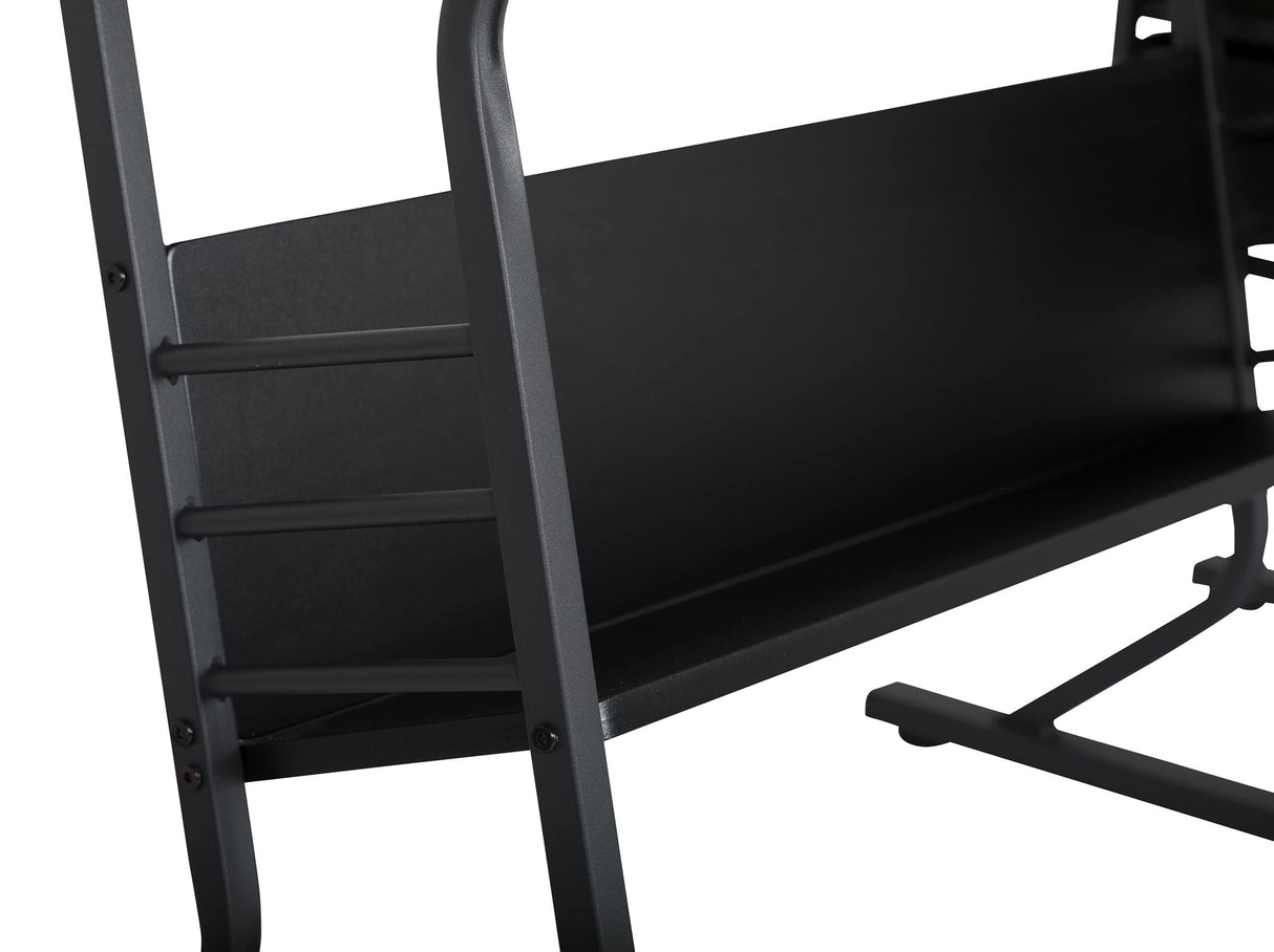 SD Studio Designs 2 Piece Eclipse Ultra Center/Drawing Table with Stool, Angle Adjustable Top, Storage Shelves, and Drawers SD STUDIO DESIGNS