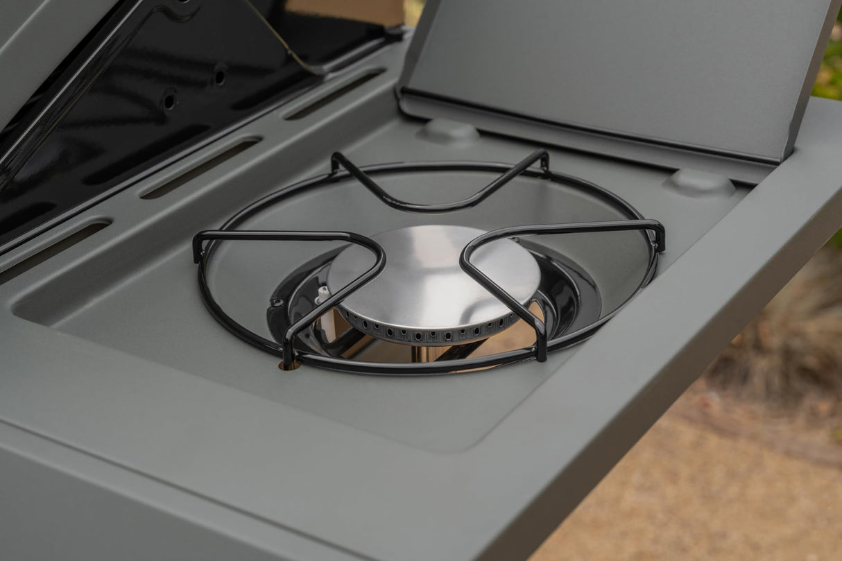 Megamaster 5-Burner Gas Grill with Side Burner, 66,000 BTUs, 753 SQ. In. Cooking Area, 2 Wheel Transport, Propane BBQ Grill with for Outdoor Cooking, Patios, and More - 720-1095 Megamaster