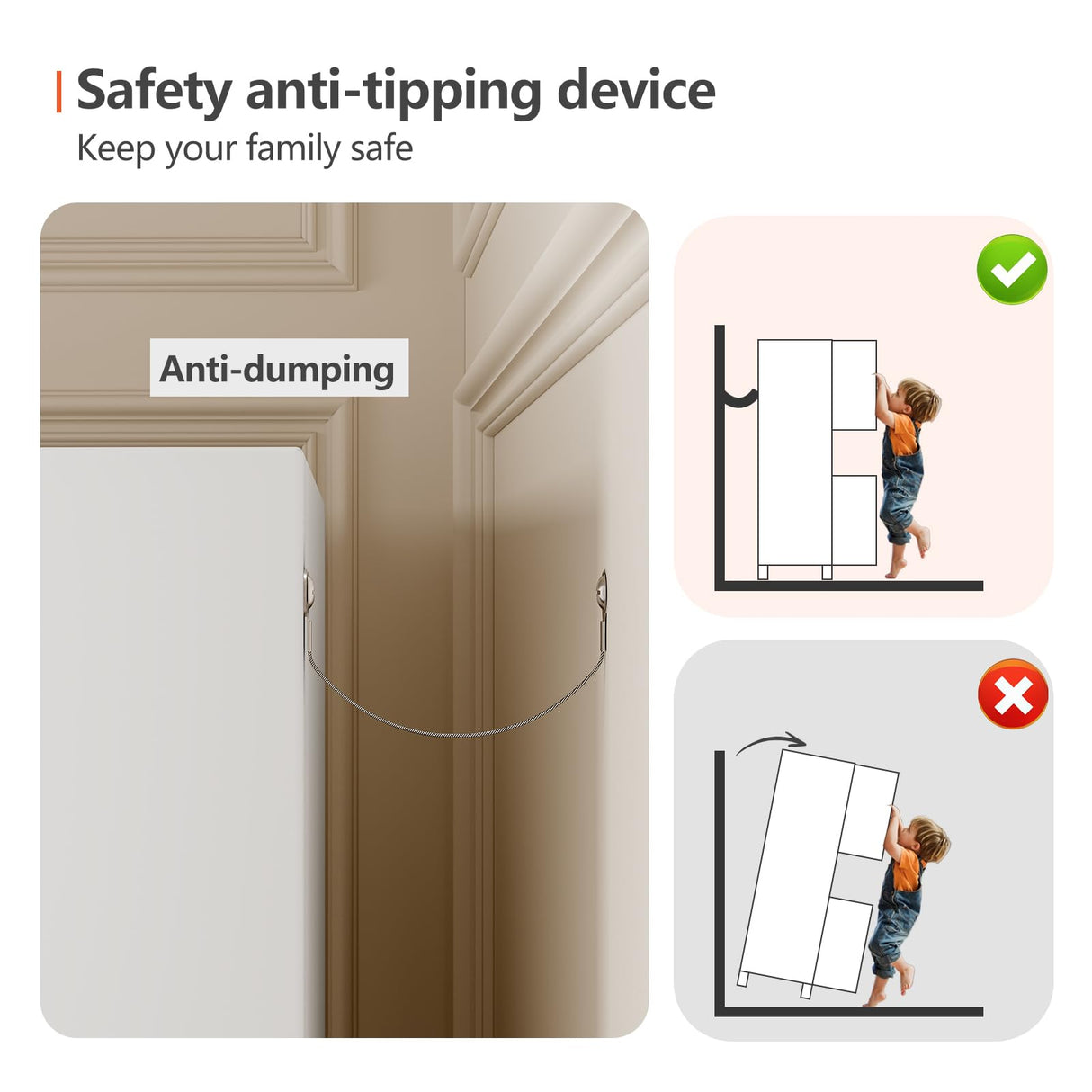 RISTERN 48" Metal Bathroom Storage Cabinet, Kitchen Pantry Storage Cabinet with 2 Doors and Adjustable Shelves, Steel Corner Floor File for Bathroom, Living Room, White, 11.81"D x 15.75"W x 47.64"H RISTERN