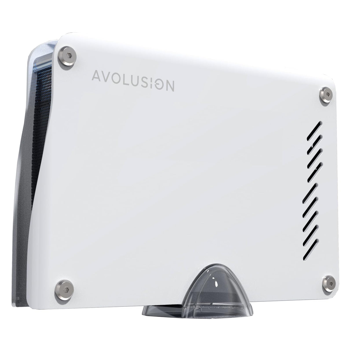 Avolusion PRO-M5 Series 8TB USB 3.0 External Gaming Hard Drive for PS5 Game Console (White, Metal Case) - 2 Year Warranty (Renewed) Avolusion
