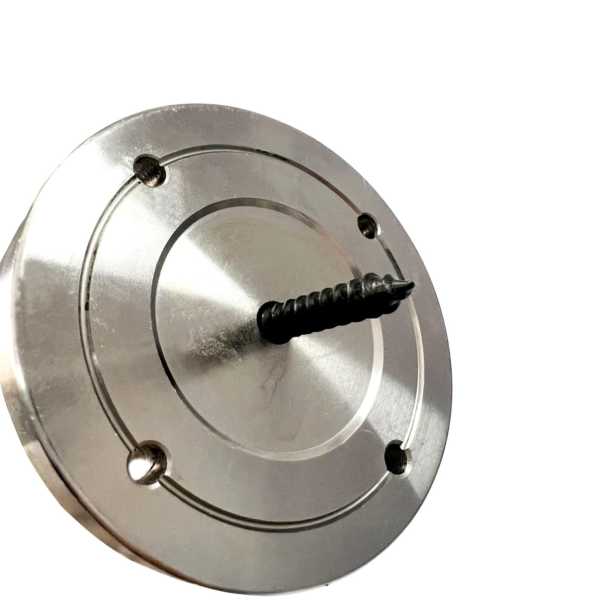 3" Wood Lathe Faceplate with Screw Chuck for 1" x 8TPI Woodworking Spindle HAIDMAEN