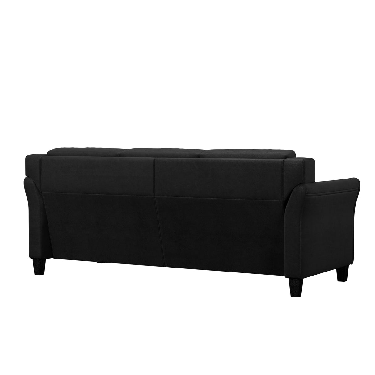 Lifestyle Solutions Harrington Sofa in Black LifeStyle Solutions