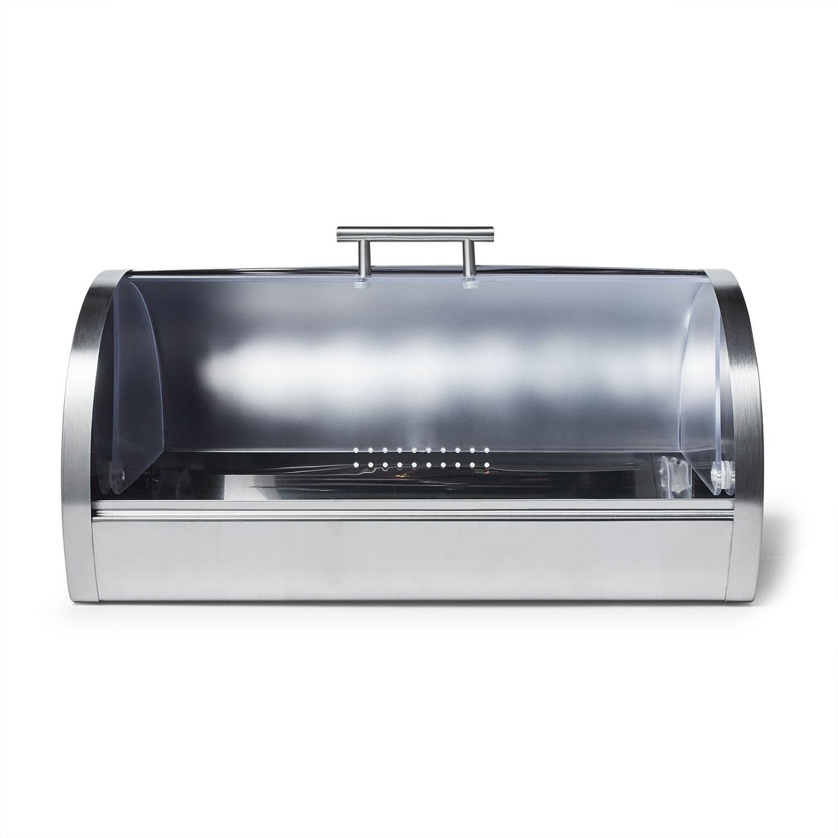 Sur La Table Stainless Steel Roll Top Bread Box Keeper, 15.5 x 11 x 7.75 Inches Sur La Table