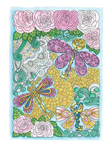 Creative Haven Entangled Dragonflies Coloring Book (Adult Coloring Books: Insects) Dover Publications