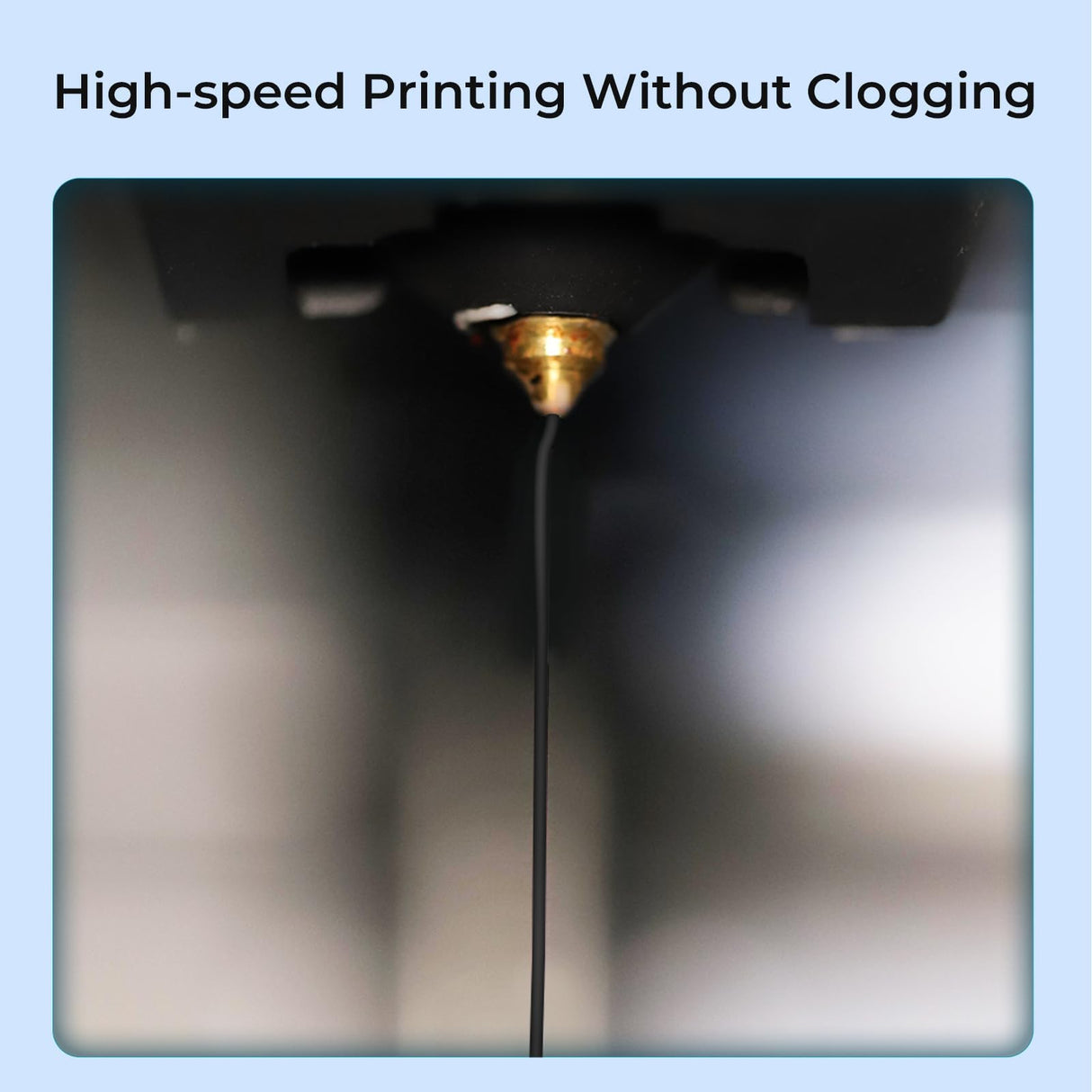 Creality 3D Printer Filament PLA Carbon Fiber Filament 1.75mm for K1C, Hyper PLA-CF for High Speed 50-300mm/s, 1kg(2.2lbs)/Spool, Dimensional Accuracy +/- 0.03 mm (Black) Creality