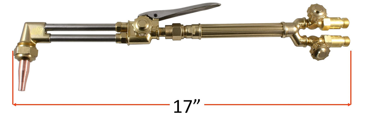 SÜA Oxygen and Acetylene Gas Cutting, Welding and Heating Set - Medium Duty Torch - Plastic Box - Model: Wyvern V SÜA