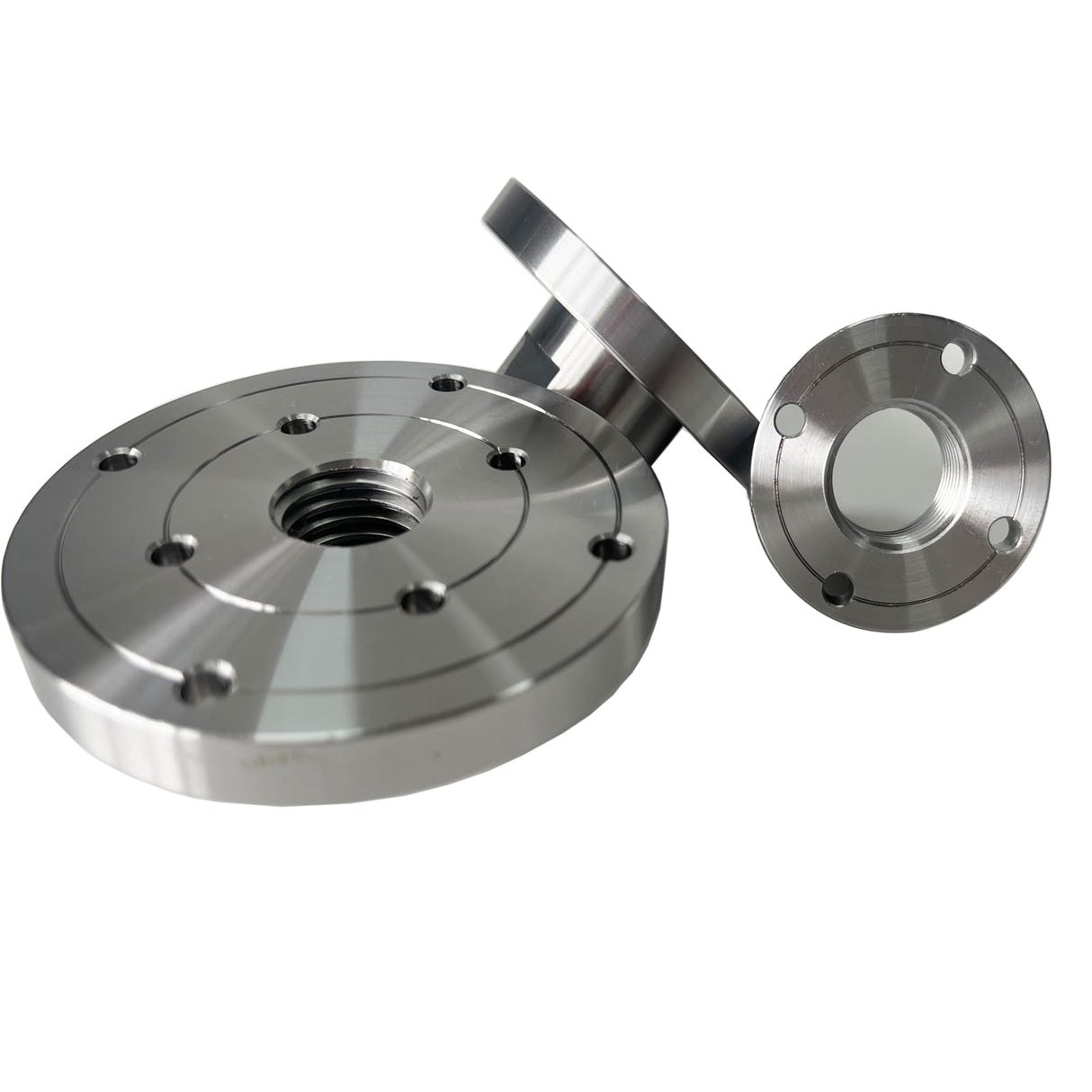 2" Woodworking Lathe Faceplate for 1" x 8TPI Spindle Thread Woodworking Machine Chuck Face Plate HAIDMAEN