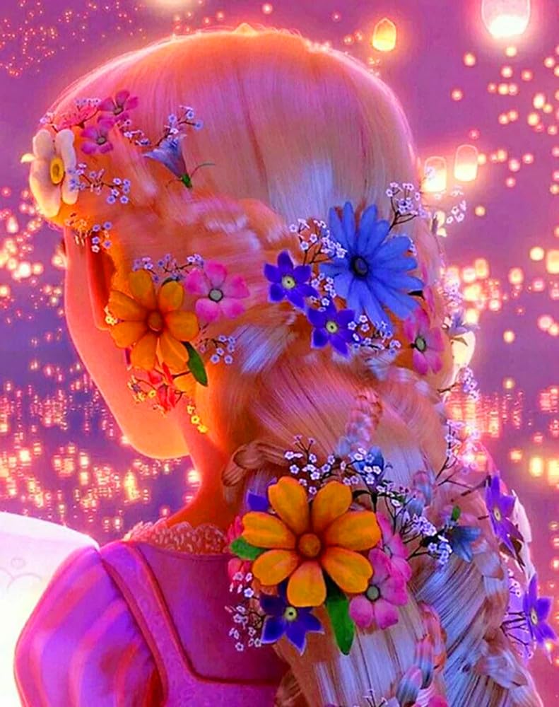 MMAHD Diamond Art Painting Kits for Adults,DIY 5D Round Full Drill Girl Diamond Art, Perfect for Relaxation and Home Wall Décor(11.8×15.8Inches) MMAHD