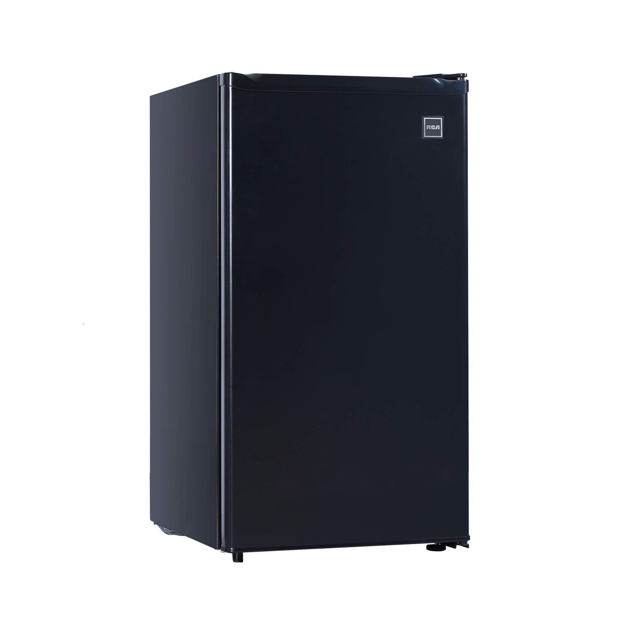 RCA RFR321-B-Black-COM RFR321 Single Mini Refrigerator-Freezer Compartment-Adjustable Thermostat Control-Reversible Doors-Ideal for Dorm, Office, RV, Garage, Apartment-Black Cubic Feet, 3.2 CU.FT RCA