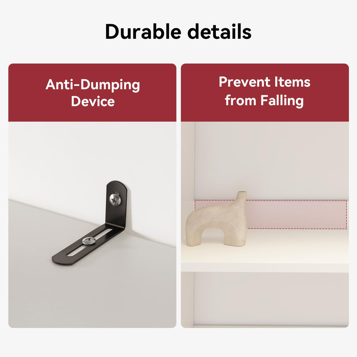 oneinmil Bookcase 6 Tiers with Baffles, 35.2" Large Corner Bookshelf, Storage Display Rack for Living Room Home Office, White oneinmil