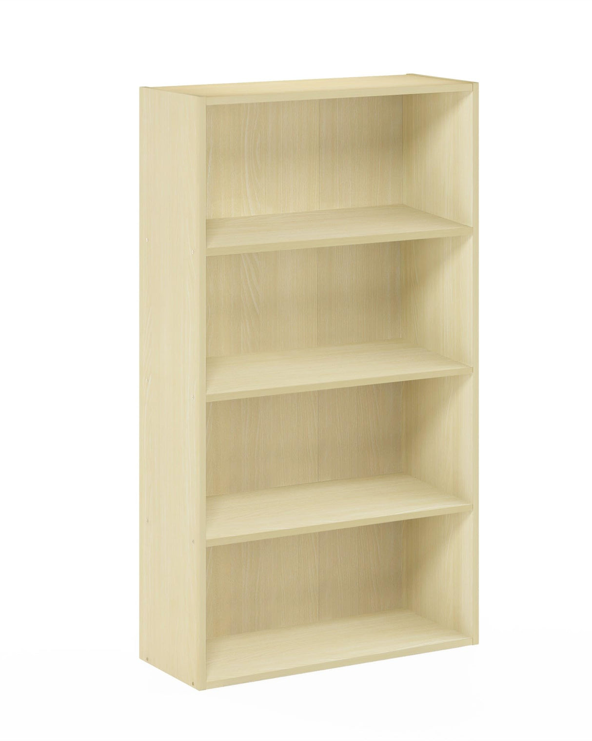 Furinno Pasir 4 Tier Open Shelf, Steam Beech Furinno