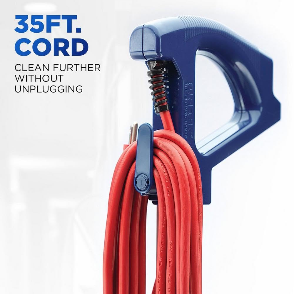 Oreck Commercial XL Vacuum Cleaner, Bagged Upright Vac for Carpets and Hard Floor, Lightweight, Automatic Height Adjust, High-Speed Brush Roll, Powerful Vacuum Cleaners for Commercial Use Oreck