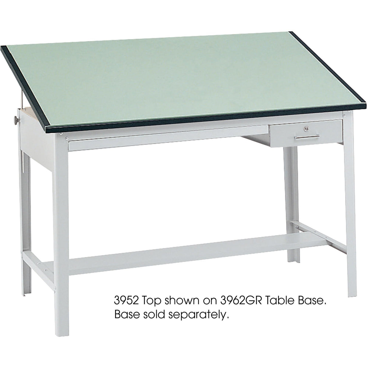 Safco Products 3962GR Precision Drafting Table Base for Use with 3952, 3953 Table Top, Sold Separately, Gray Safco