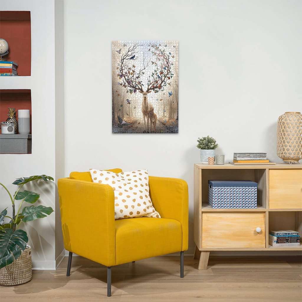 Ravensburger Fantasy Deer 1000 Piece Jigsaw Puzzle for Adults | Unique, Pieces | Anti-Glare Surface | FSC Certified, Eco-Friendly | Amazon Exclusive Ravensburger