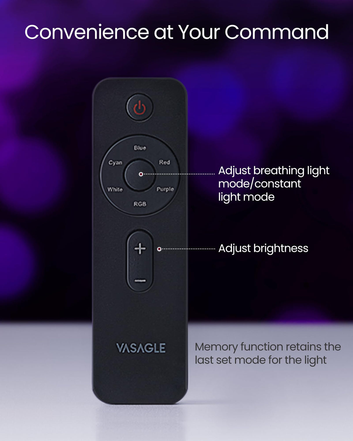 VASAGLE Stand with LED Lights 70 Inch, Entertainment Center with Open Glass Shelves, 2 Cabinets with Doors, 63 Long, TV Console for Bedroom Living Room, White ULTV330T10, 63 x 15.7 x 23.6 Inches VASAGLE