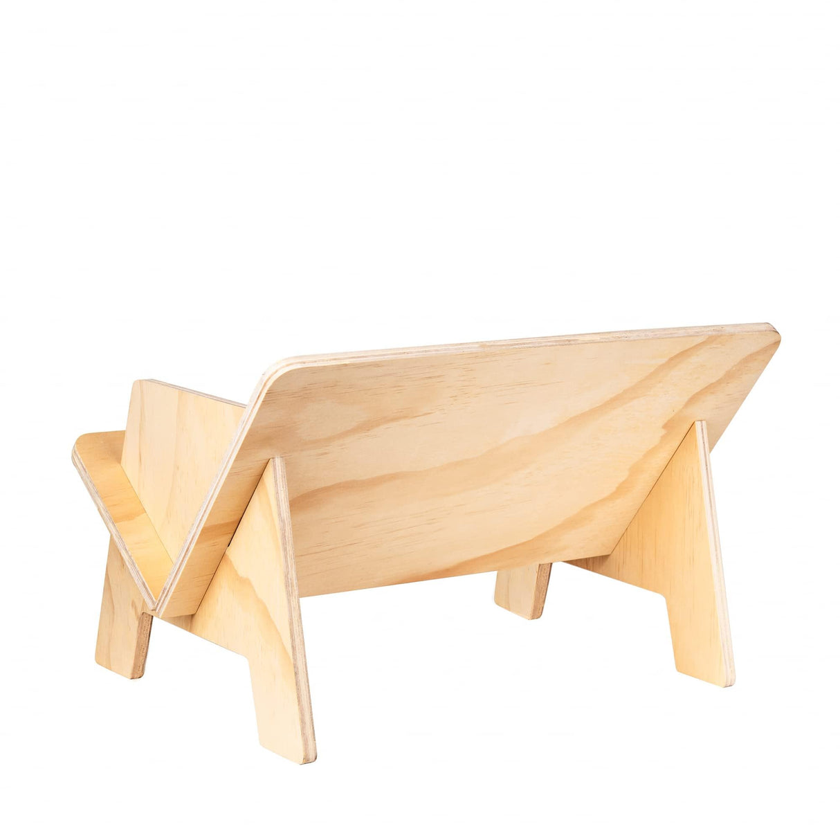 Eiyye Wooden Tilted Tabletop Bookshelf, Kids Bookcase, Rustic Desktop Storage Organizer Display Bookshelf, Wooden Tabletop Tilted Bookcases for Books, CDs Eiyye